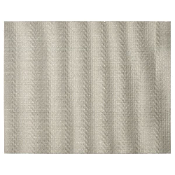 Ikea FLYGFISK - Place mat, light beige, 38x30 cm