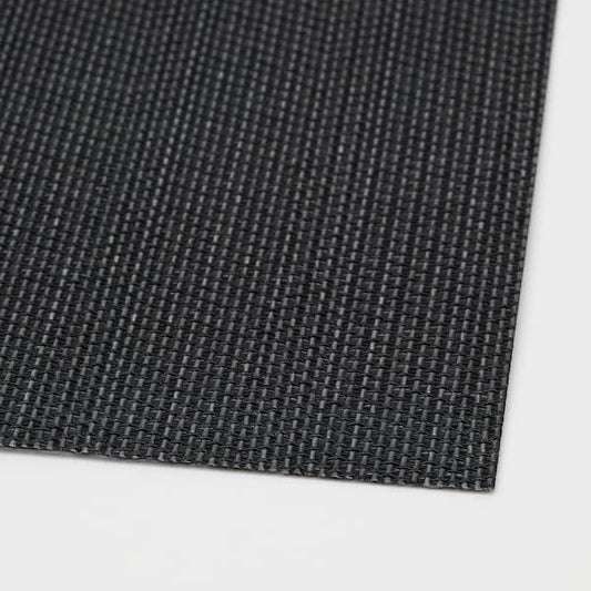 Ikea FLYGFISK - Place mat, dark grey, 38x30 cm