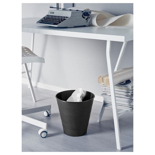 FNISS - Waste bin, black, 10 l - best price from Maltashopper.com 60295438