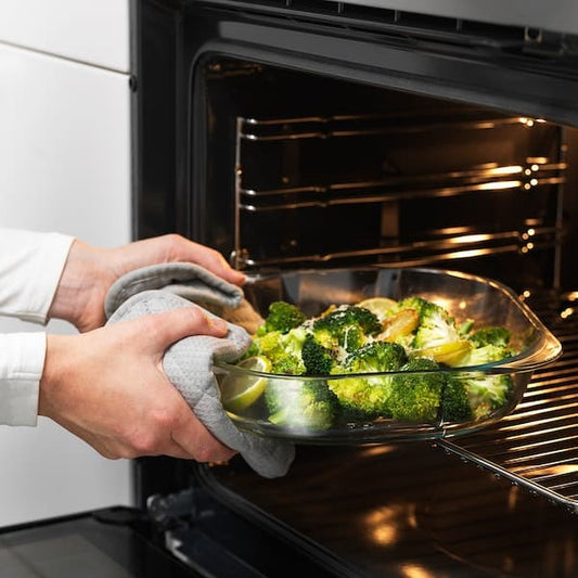 Ikea FÖLJSAM - Oven dish, clear glass, 24.5x24.5 cm