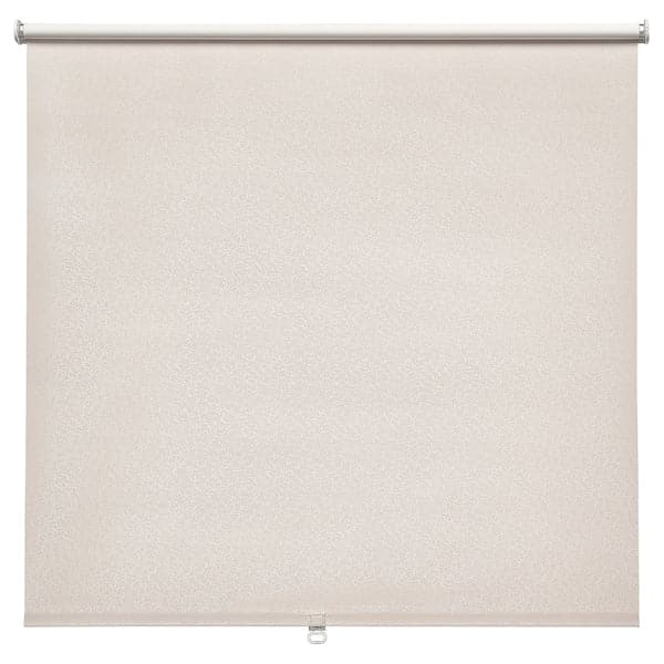 FÖNSTERBLAD - Block-out roller blind, beige, 120x155 cm - best price from Maltashopper.com 40538447