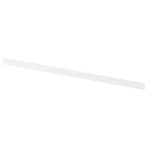 Ikea FÖRBÄTTRA - Cover strip and fittings, white, 59.7x2.2 cm