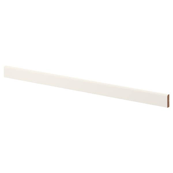 Ikea FÖRBÄTTRA - Rounded deco strip/moulding, off-white, 221 cm
