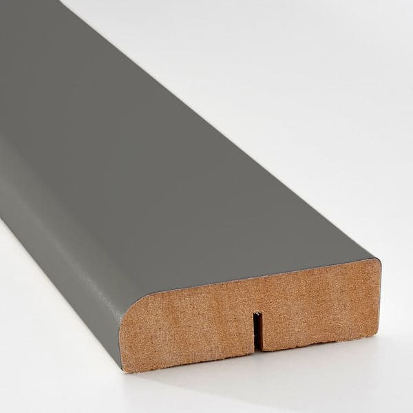 Ikea FÖRBÄTTRA - Rounded deco strip/moulding, dark grey, 221 cm