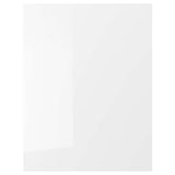 FÖRBÄTTRA cover panel, high-gloss white, 62x80 cm
