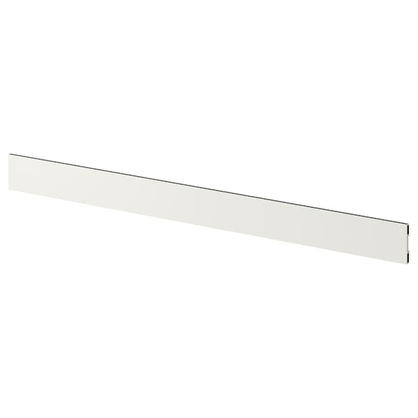 Ikea FÖRBÄTTRA - Plinth, white, 220x8 cm
