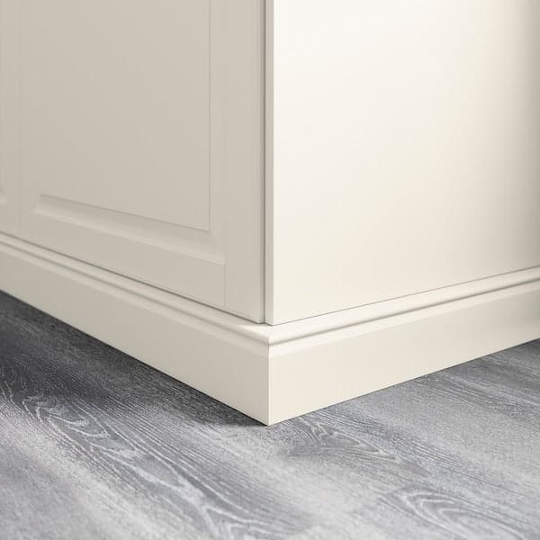FÖRBÄTTRA - Decorative plinth, off-white, 221x8 cm - best price from Maltashopper.com 30261307
