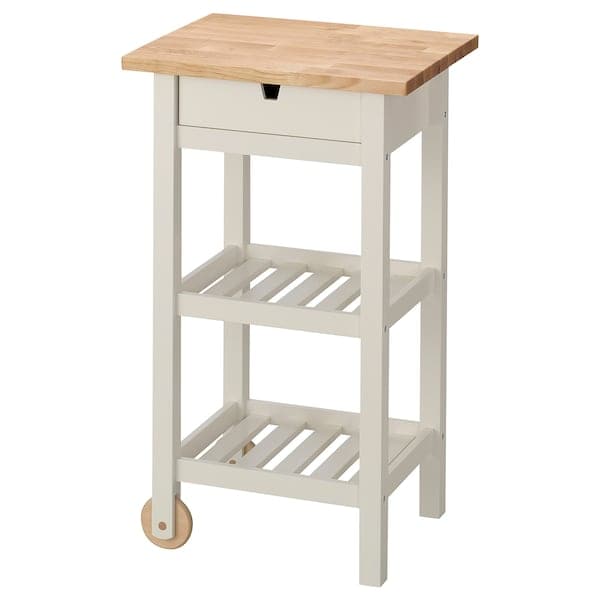 Ikea FÖRHÖJA Trolley - birch/white 50x43 cm , 53x43 cm