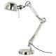 FORSÅ work lamp, nickel-plated, 12 cm