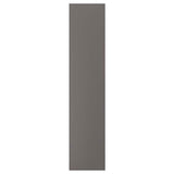 FORSAND door with hinges, dark grey, 50x229 cm