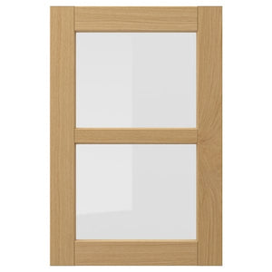 Ikea FORSBACKA - Glass door, oak, 40x60 cm
