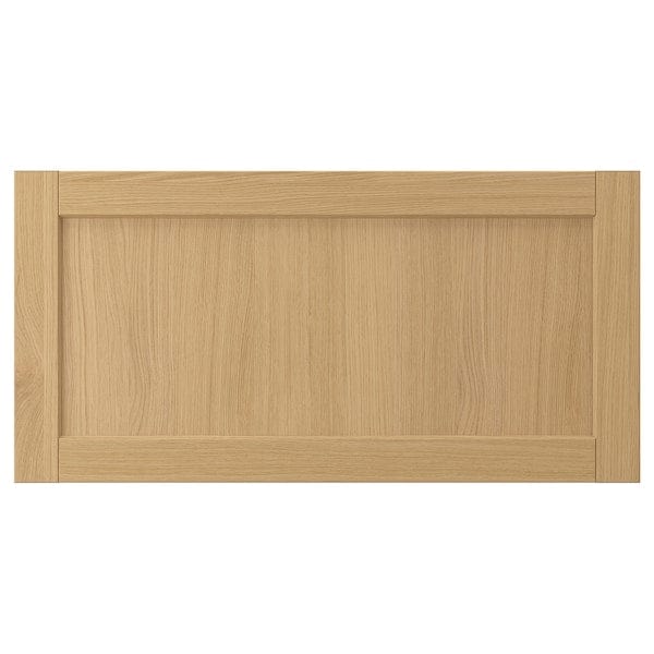 FORSBACKA drawer front, oak, 80x40 cm