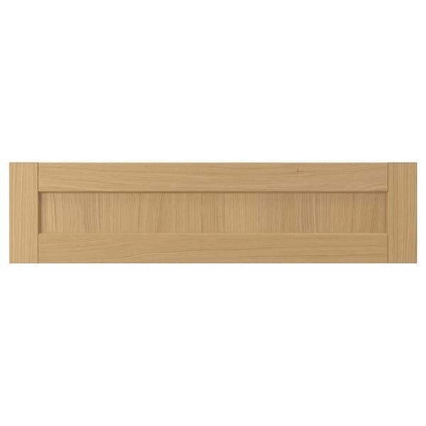 FORSBACKA - FORSBACKA Drawer front, oak, 80x20 cm