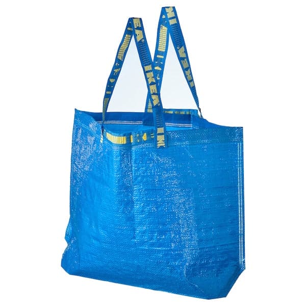FRAKTA - Carrier bag, medium, blue, 45x18x45 cm/36 l - best price from Maltashopper.com 60301707