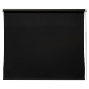Ikea FRIDANS Blackout roller curtain - black 80x195 cm ,