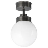 FRIHULT ceiling lamp, black, 15 cm