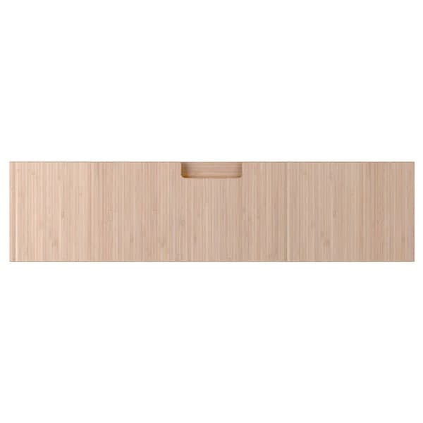 Ikea FRÖJERED - Drawer front, light bamboo, 80x20 cm