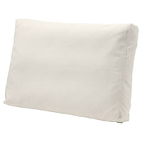 FRÖSÖN cover for back cushion, outdoor beige, 62x44 cm