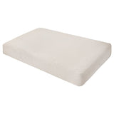 FRÖSÖN cover for seat cushion, beige outdoor, 124x62 cm