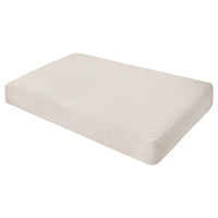 FRÖSÖN cover for seat cushion, beige outdoor, 124x62 cm