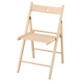 FRÖSVI folding chair, beech, 44x77x51 cm