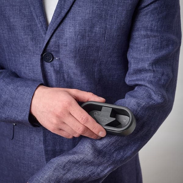 Ikea FRUKTPLOCKARE - Lint brush, black/light grey, 12x6x4 cm