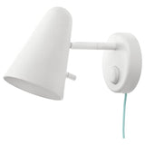 FUBBLA LED wall lamp, white, 10x15x20 cm