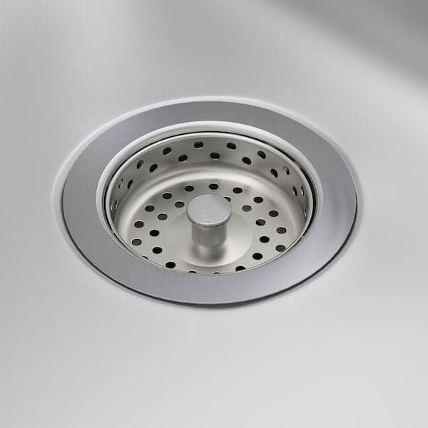 FYNDIG Recessed sink, 1 tub/drip - stainless steel 70x50 cm , - best price from Maltashopper.com 09158185