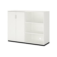 GALANT storage combination, white, 160x120 cm