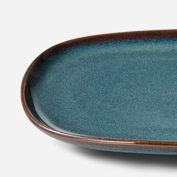 GLADELIG - Plate, blue, 31x19 cm - best price from Maltashopper.com 30503636
