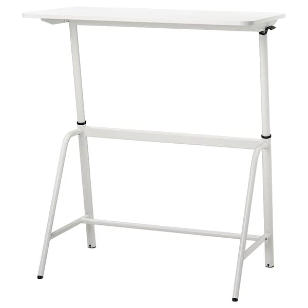 GLADHÖJDEN - Desk sit/stand, white, 100x60 cm - best price from Maltashopper.com 30493939