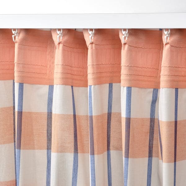 GLANSHAGTORN - Tent, 1 sheet, orange white/blue, , 300x300 cm - best price from Maltashopper.com 30555809