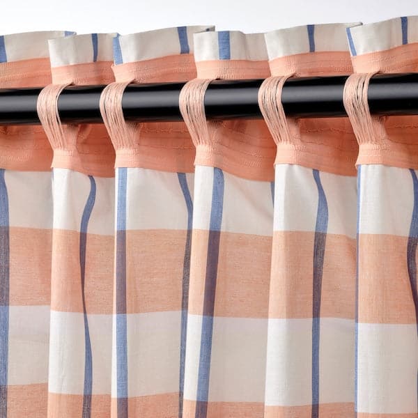 GLANSHAGTORN - Tent, 1 sheet, orange white/blue, , 300x300 cm - best price from Maltashopper.com 30555809
