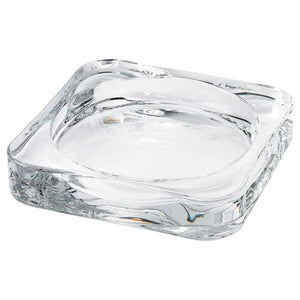 GLASIG - Candle dish, clear glass, 10x10 cm - best price from Maltashopper.com 60259143