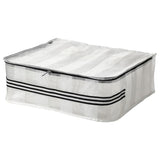 GÖRSNYGG storage case, white/transparent, 55x49x19 cm