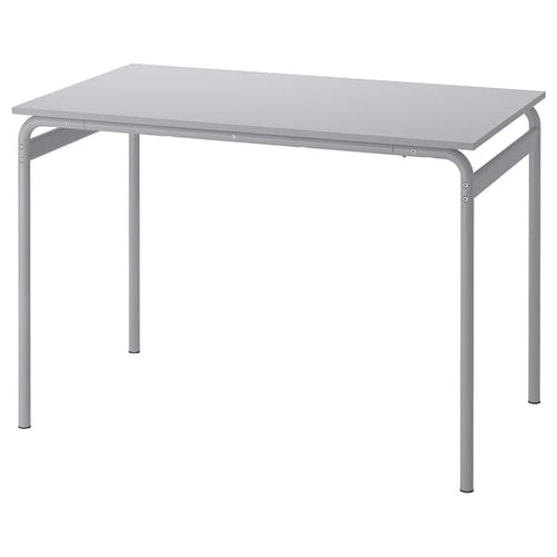 GRÅSALA - Table, grey/grey, 110x67x75 cm