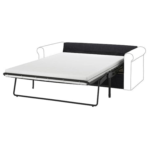 GRÖNLID - Elemento letto a 2 posti, Hillared antracite , - best price from Maltashopper.com 39536430