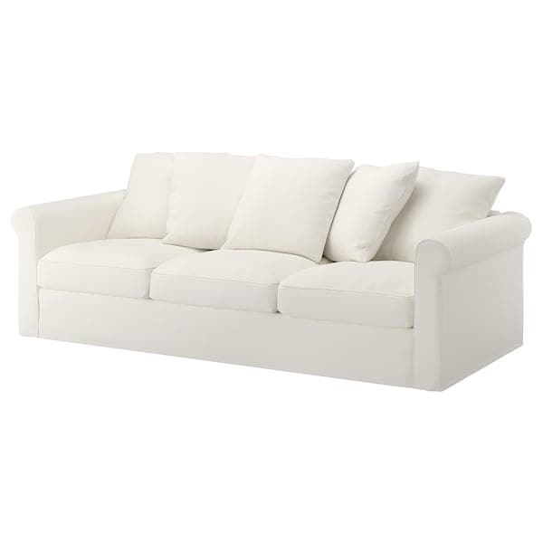GRÖNLID 3-seater sofa lining - White inseros , - best price from Maltashopper.com 69407101