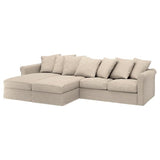 GRÖNLID cover for 4-seat sofa