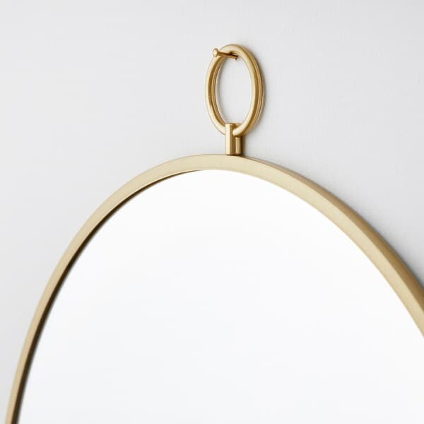 Ikea GRYTÅS - Mirror, gold-colour, 40 cm