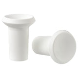GUBBARP knob, white, 21 mm, 2 pack