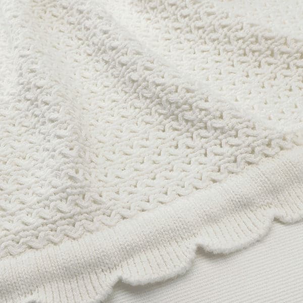 Ikea GULSPARV - Blanket, white, 70x90 cm