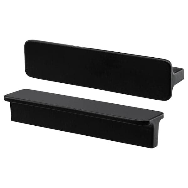 HACKÅS handle, anthracite, 100 mm