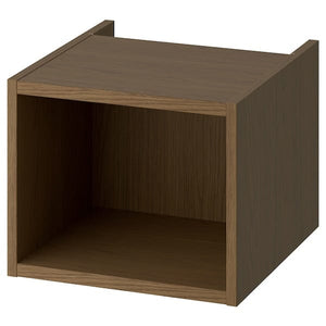Ikea HAGAÅN - Open cabinet, brown oak effect, 40x48x33 cm
