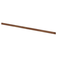 HANSBYN wall edging strip, walnut, 246 cm