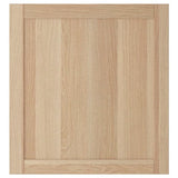 HANVIKEN door, white stained oak effect, 60x64 cm