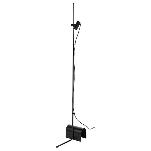 Ikea HÅRSLINGA - Floor Lamp, Black ,