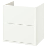HAVBÄCK wash-stand with drawers, white, 60x48x63 cm