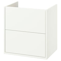 HAVBÄCK wash-stand with drawers, white, 60x48x63 cm