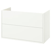 HAVBÄCK wash-stand with drawers, white, 100x48x63 cm